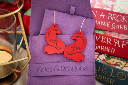 Red Fox Earrings