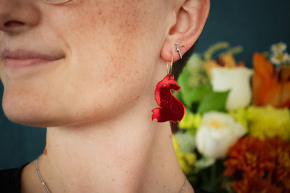 Red Fox Earrings