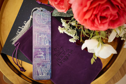 Handmade Acrylic Bookmark - Midnight Library - Bookish Gifts